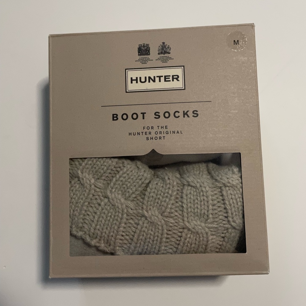 Hunter Boot Socks (short) size Medium NIB